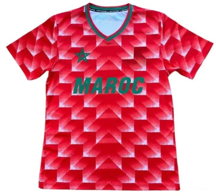 Palestina x Marruecos Camiseta de Fútbol Retro